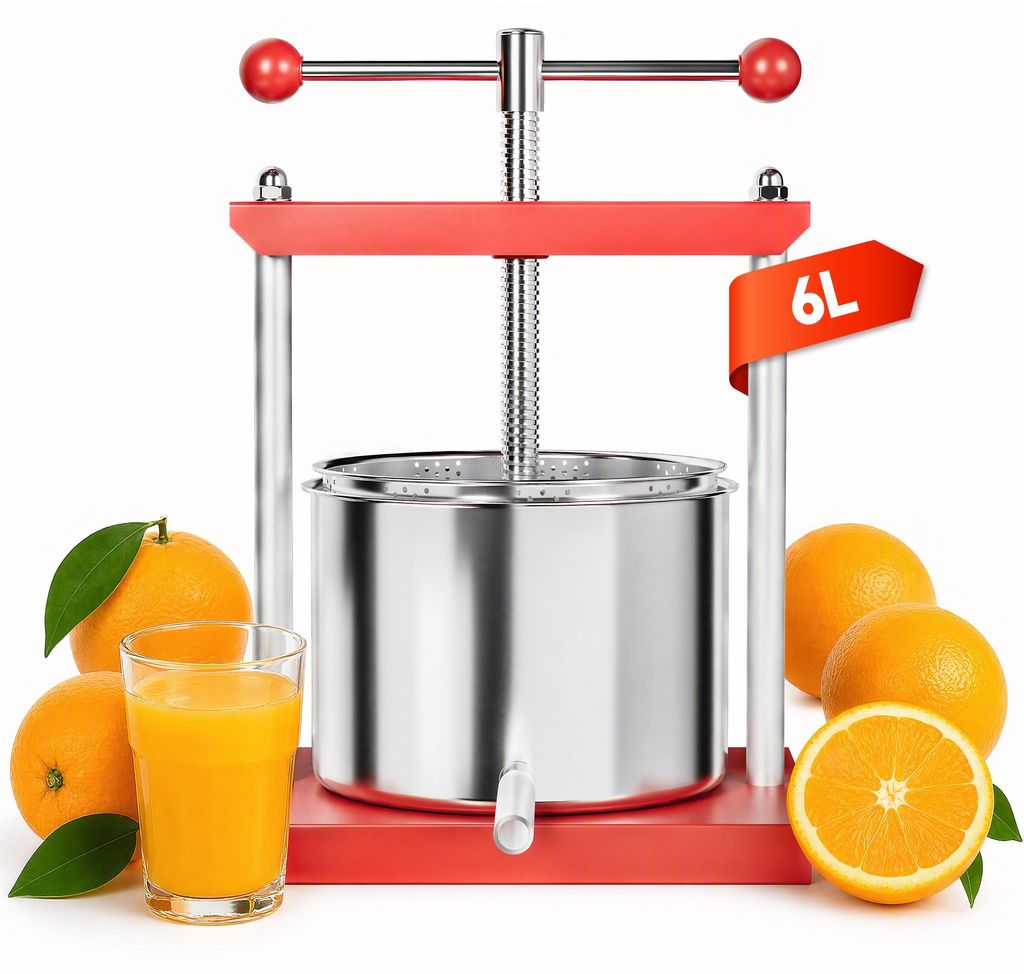 YARDIN - Presse à fruits et à jus en acier inoxydable, 6 Image du produit 