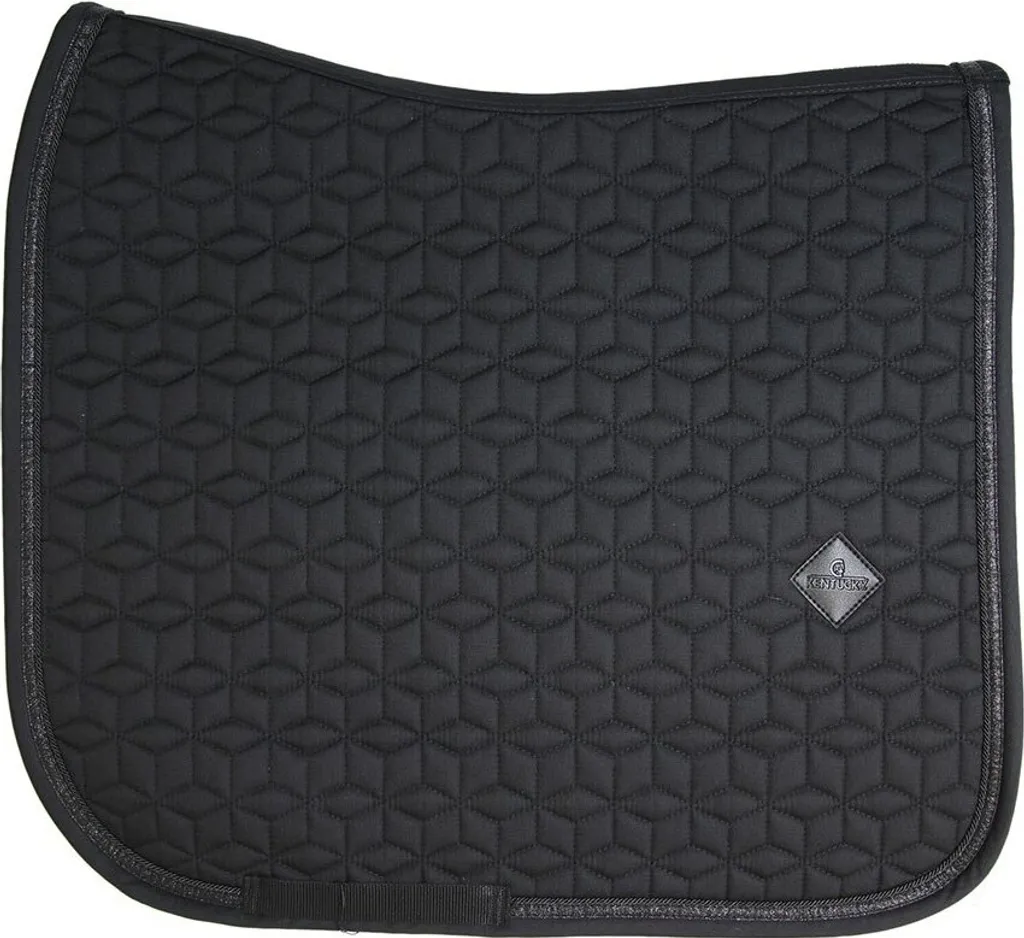 Sottosella Kentucky Dressage Glitter Rope Nero - Comfort e Prestazioni