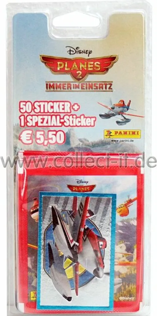 Blister Figurine Disney Planes 2 Panini - Adesivi Certificati