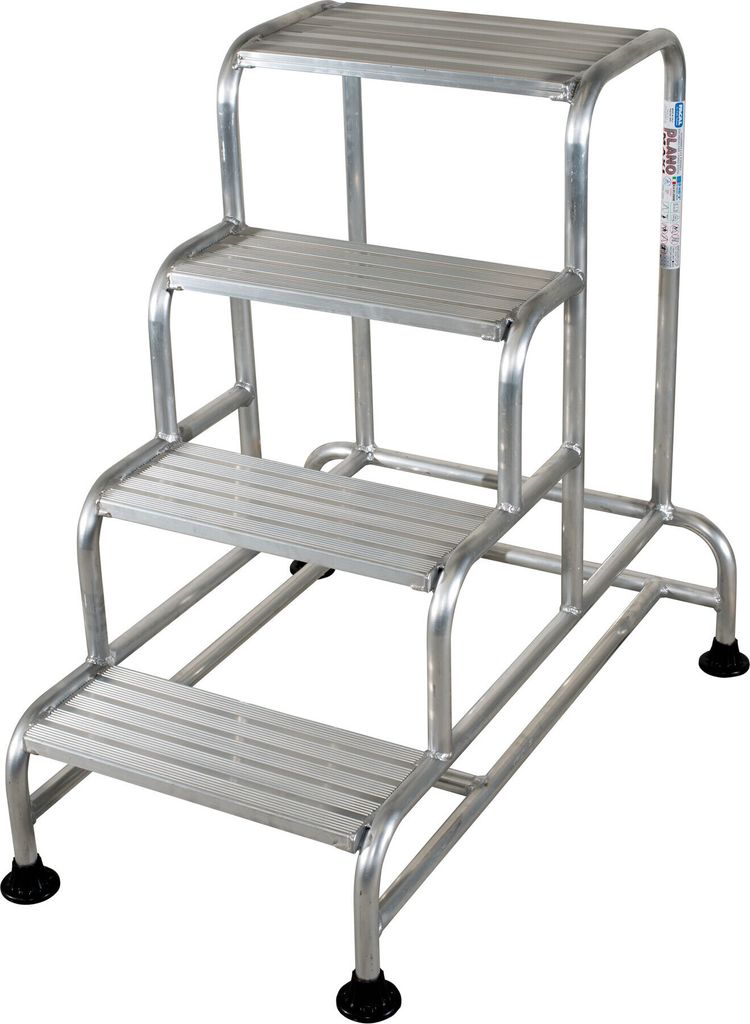 Facal Tritt Plano Maxi Aluminium 4 Stufen Produktbild 