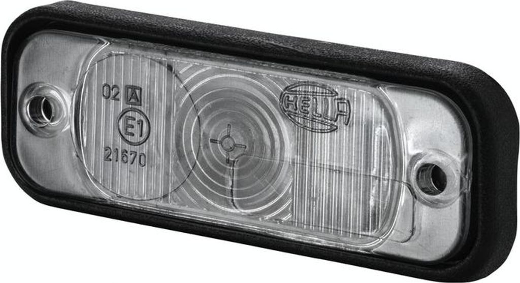 Umrissleuchte seitlicher Einbau 12 V C5W weiß HELLA für u.a. VAN HOOL