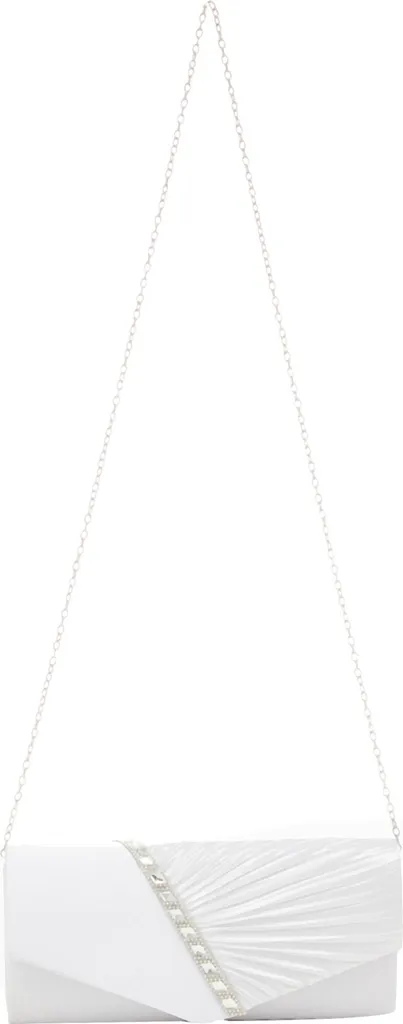 Borsa FELIPA Argento Pratica | Piccola ma Capiente | Vera Pelle
