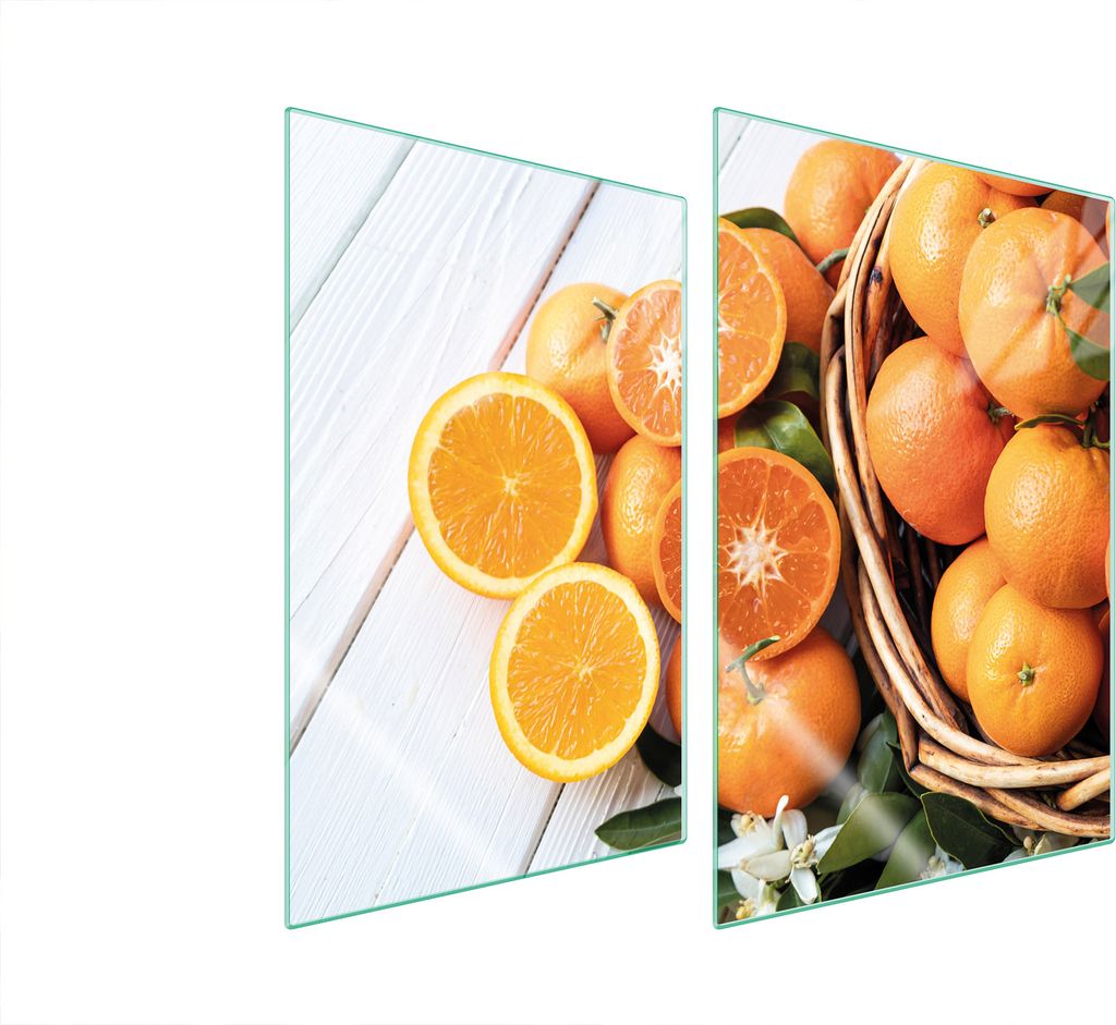 Glasschutzplatte Für Küche 2X35X52 Obst