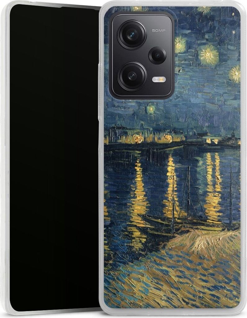 DeinDesign Slim Hülle für Xiaomi Redmi Note 12 Pro 5G Silikon Case Ultra Dünn Handyhülle Kunst Malerei