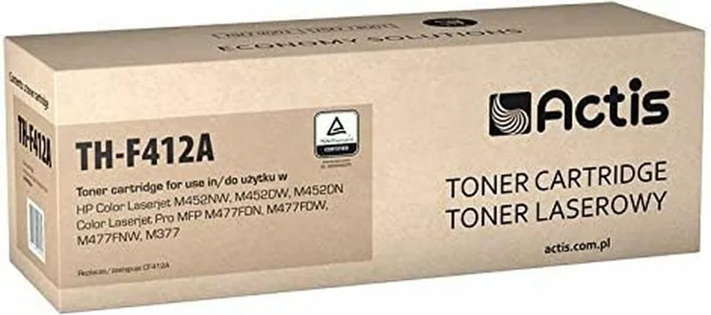 Toner jaune pour HP LaserJet Pro 410A CF412A idéal pour bureautique