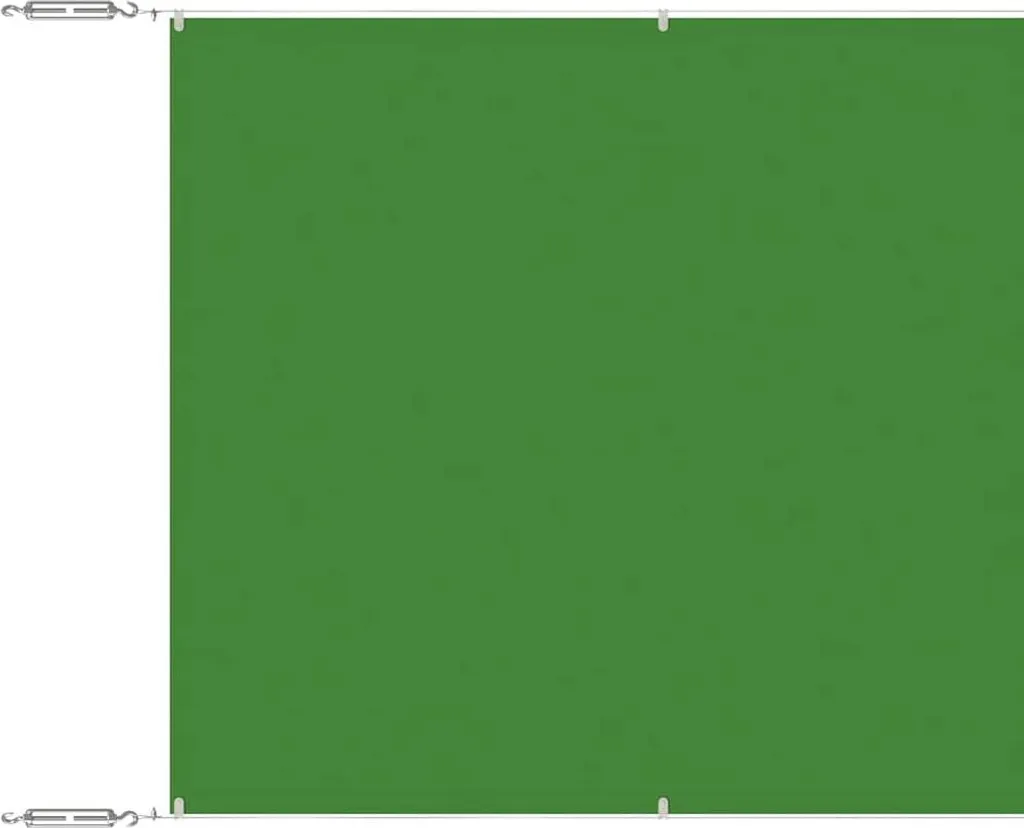 vidaXL Paravento Verticale 100x600 cm - Verde Chiaro Oxford