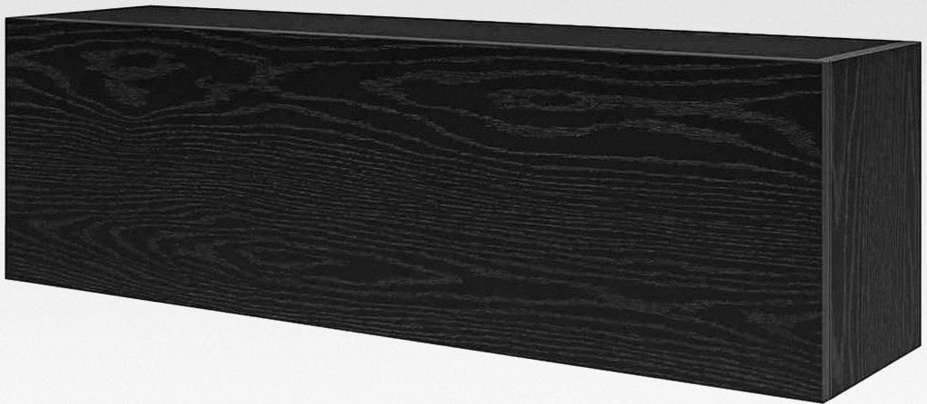 Bad-Wandschrank Schwarz 100x25x30 cm Holzwerkstoff,Möbel,Schränke,Spiegel- & Waschbeckenunterschränke,Badezimmerwaschtische,Schwarz,13.45 KG,860095