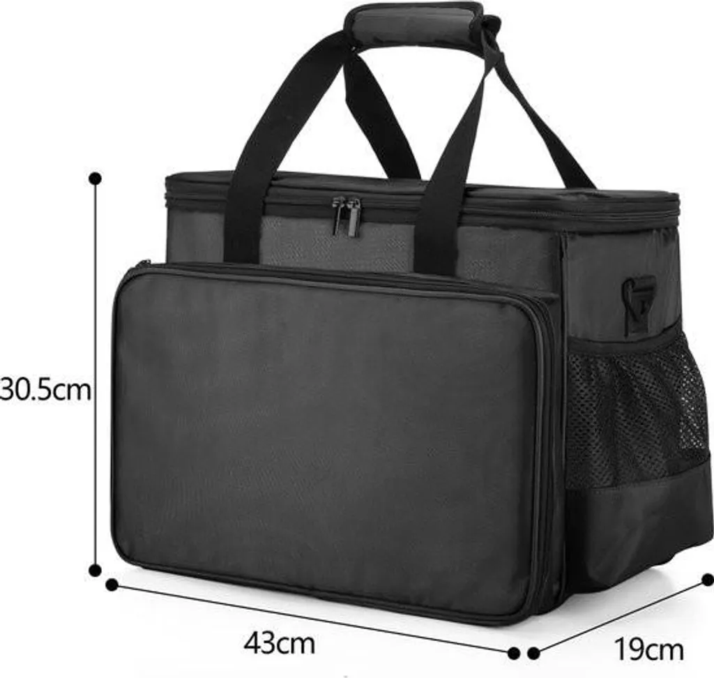Sac machine à coudre avec roulettes et coussin de protection amovible - 7