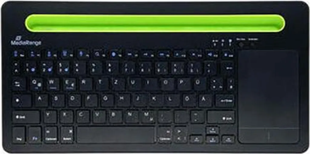 Clavier sans fil avec touchpad MediaRange MROS131 et support mobile - 3