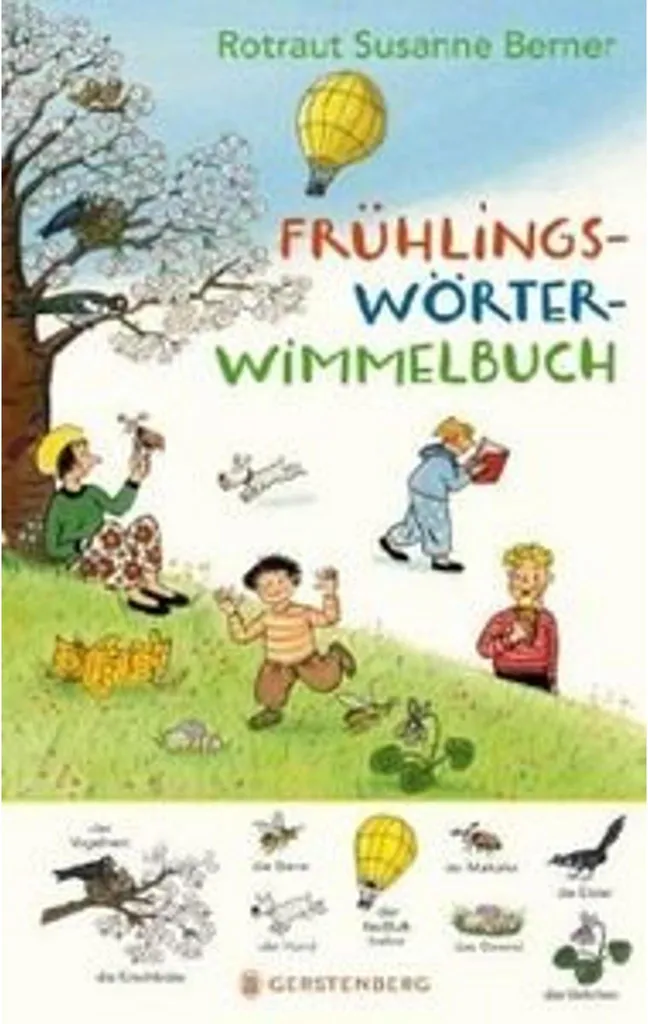 Livre de cherche et trouve printanier en carton pour tout-petits