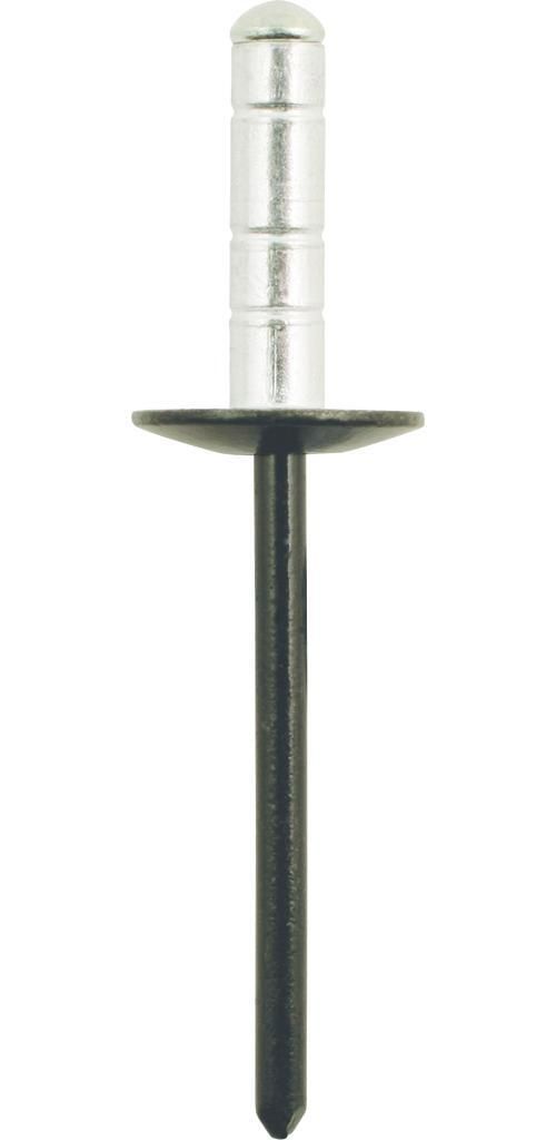 KS Tools Sternniete 5/32" Standard-Flansch universal,10er Pack, 420.1911