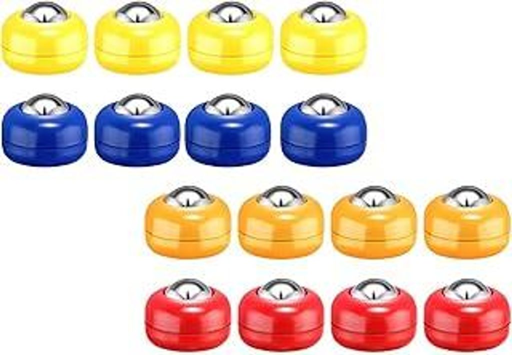 LOVIVER 16x Shuffleboard Pucks Set, Ausrüstung, Shuffleboard Rollen für Die Familie zu Hause