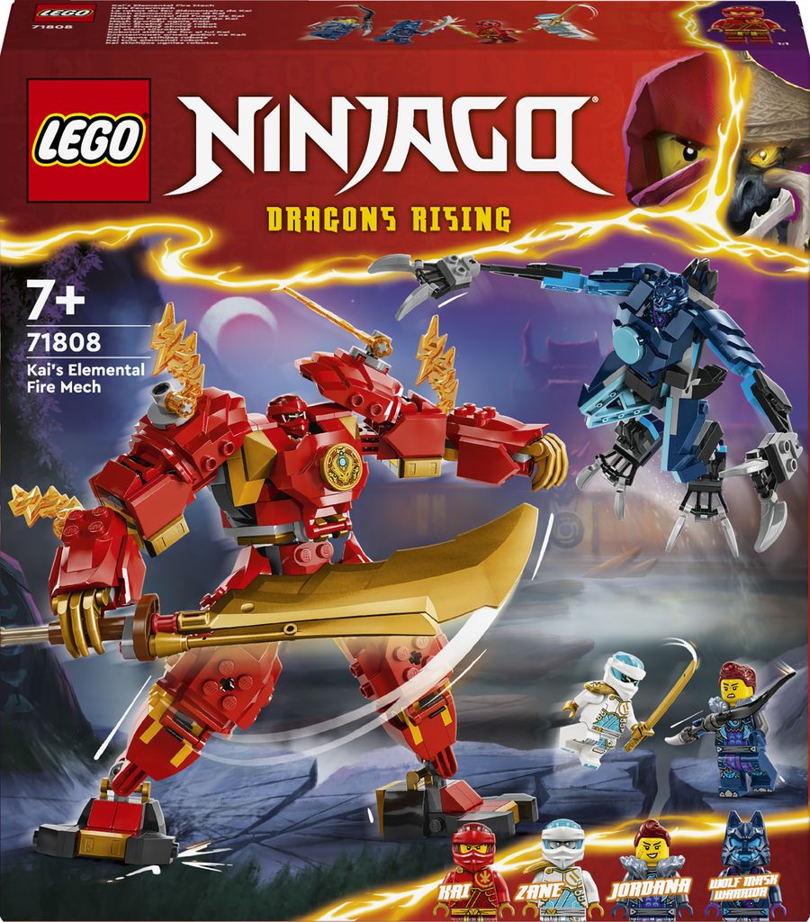 LEGO NINJAGO Le robot de feu élémentaire de Kai - 71808 Image du produit 