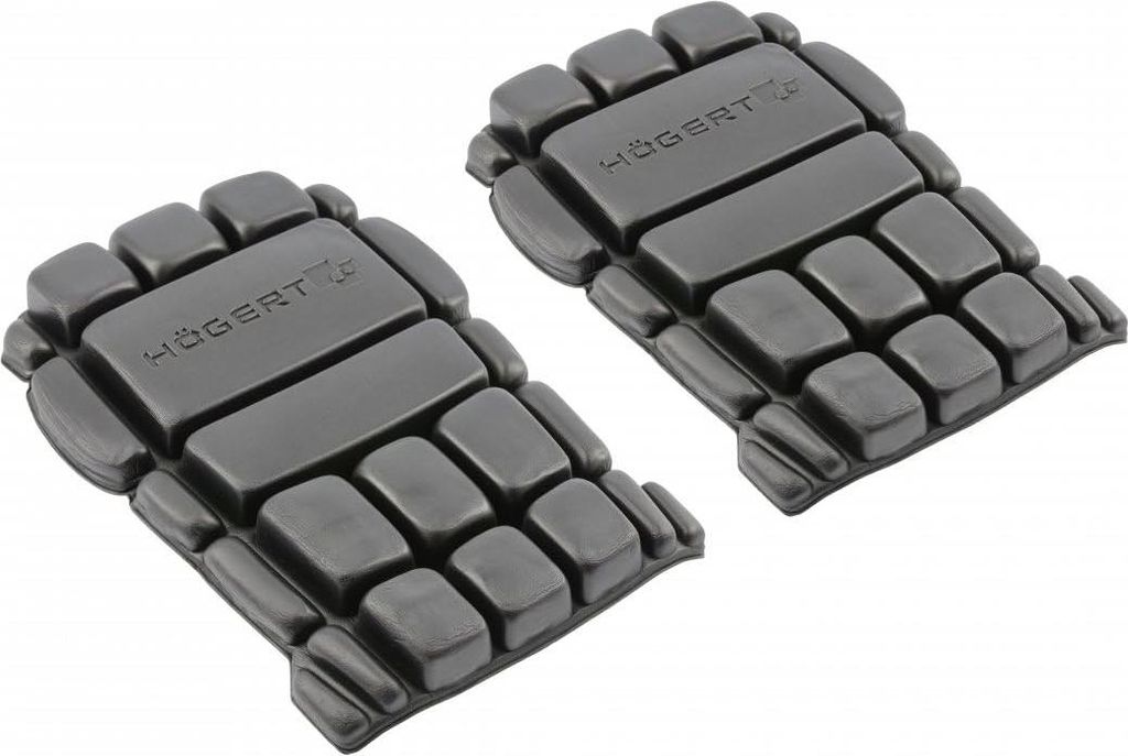 Högert Technik Knieschoner Arbeit ODER, Schwarz Kniepolster, 2 Stück Knieschoner Gartenarbeit, Schaumstoff, Flexibel, Kniepolster, Dämpfend, Sch...