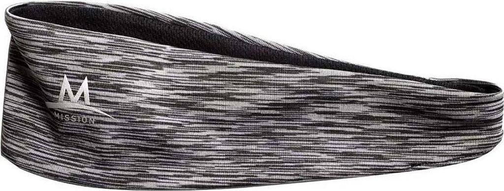 Mission Cooling Classic Stirnband Schwarz Herren,Damen Schwarz One Size