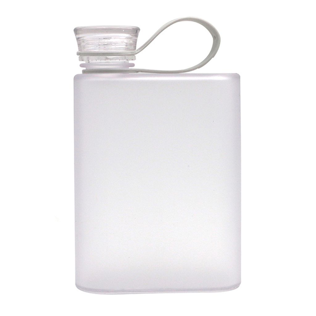 Flache Wasserflasche, auslaufsichere, schmale Produktbild 