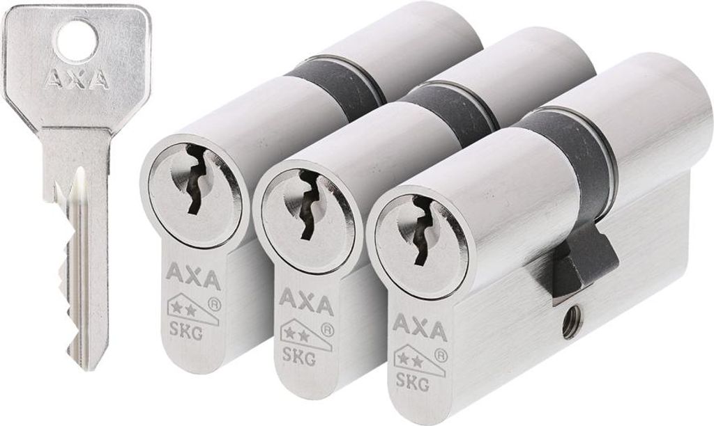 AXA Doppelzylinderschloss - 30/30 mm - Sicherheitszylinder, Produktbild 