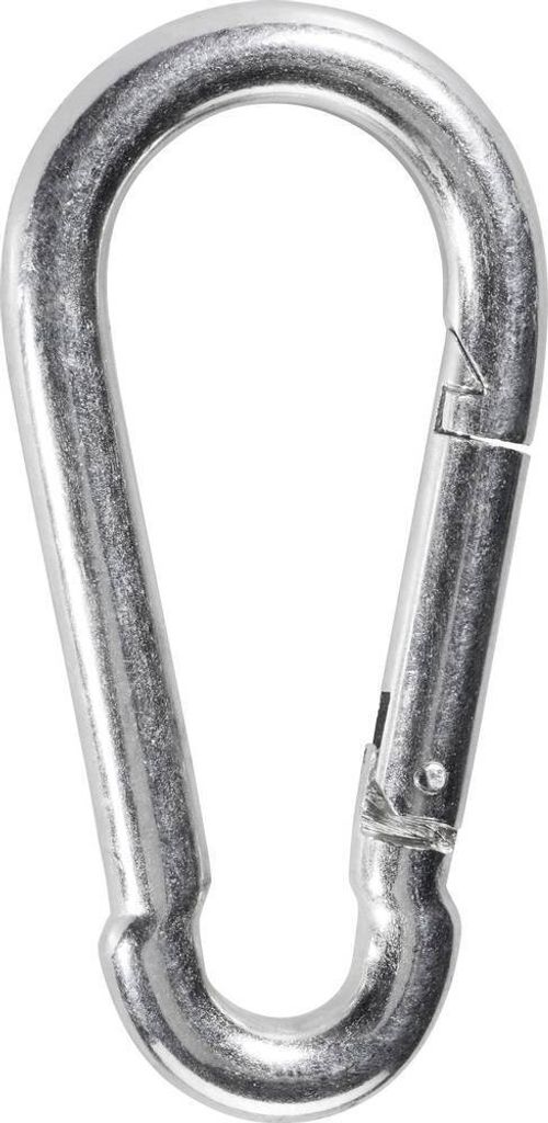 TOOLCRAFT TO-2668995 Karabinerhaken 180 mm x 14 mm 1 St.