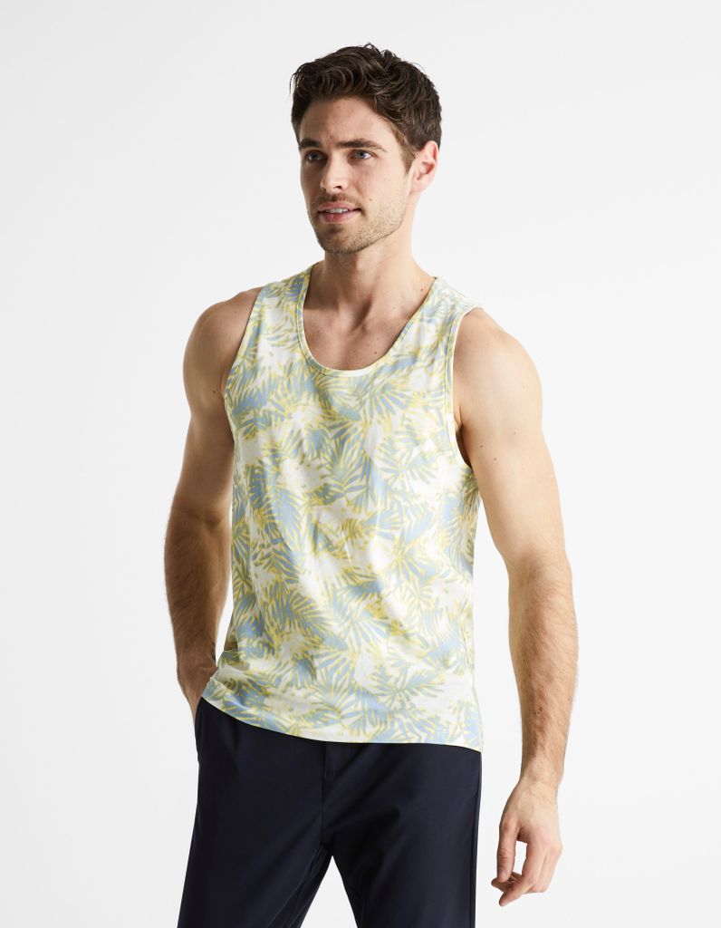 Celio Gemustertes Tanktop verwirren - S