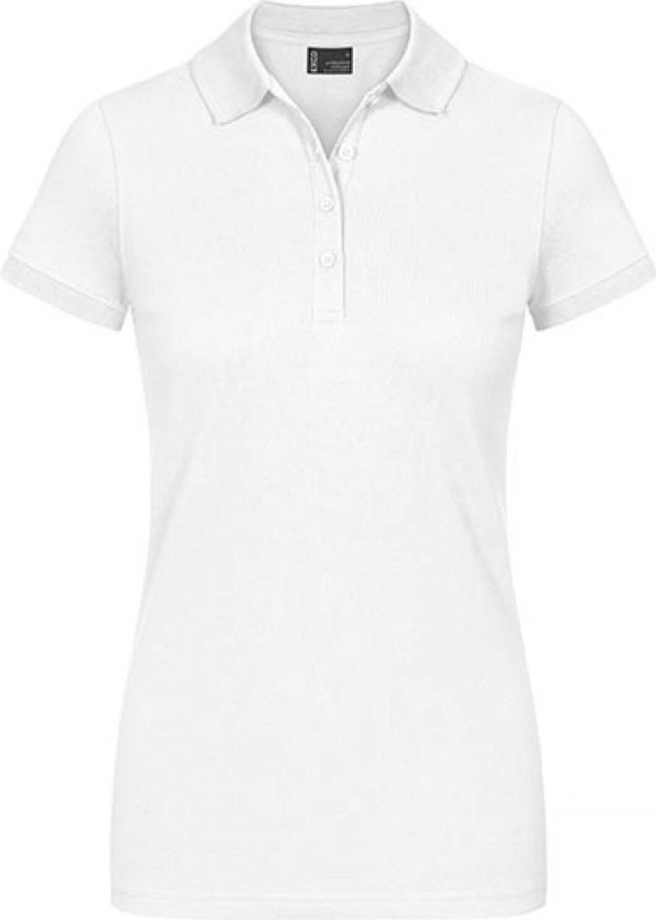 EXCD Poloshirt Plus Size Damen, Weiß, XXXL
