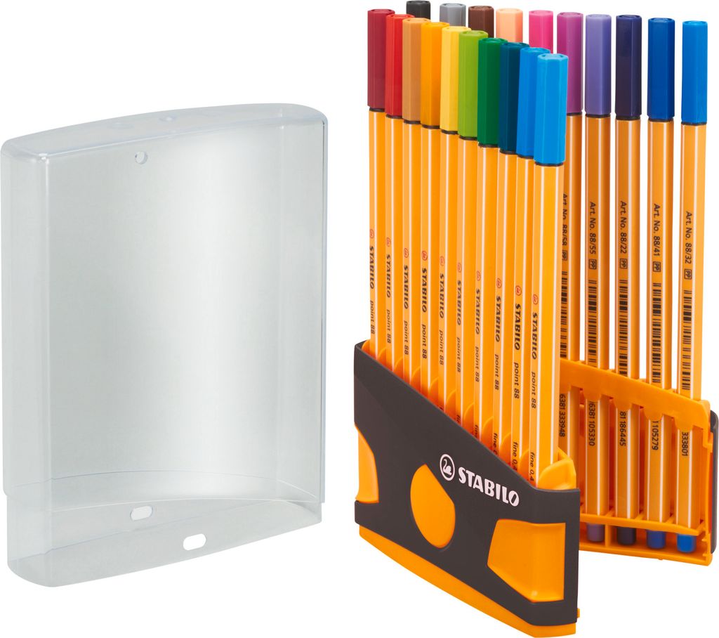 STABILO Fineliner -  point 88 ColorParade - 20er Tischset Produktbild 