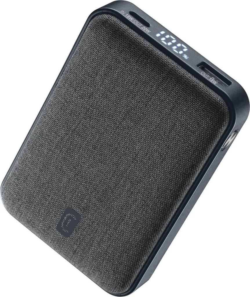 Cellularline Glam Power Bank 10000mAh Power Delivery - Charge Rapide