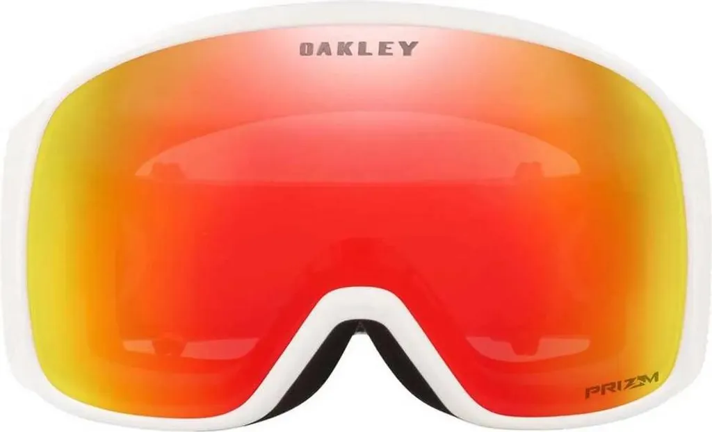 Masque de ski Oakley Flight Tracker XL Blanc pour les Hauts Sommets