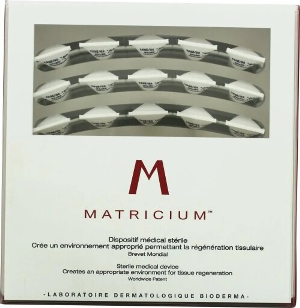 Solution Peau Abîmée Matricium Bioderma Traitement Régénérant 30 Unidoses