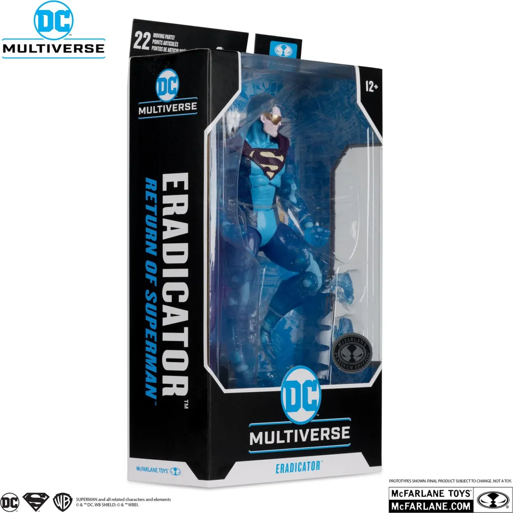 Figurine DC Multiverse Eradicator Édition Platine 18cm McFarlane Toys