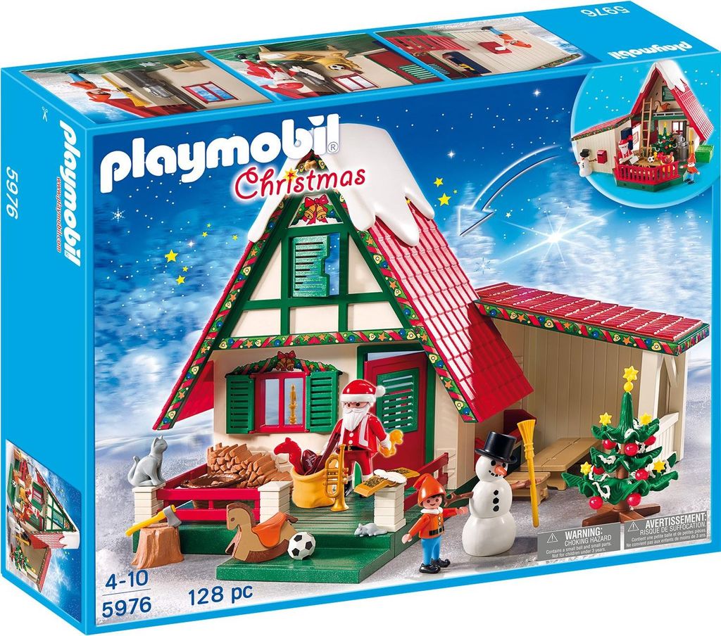 PLAYMOBIL 5976 - Zuhause beim Weihnachtsmann Produktbild 