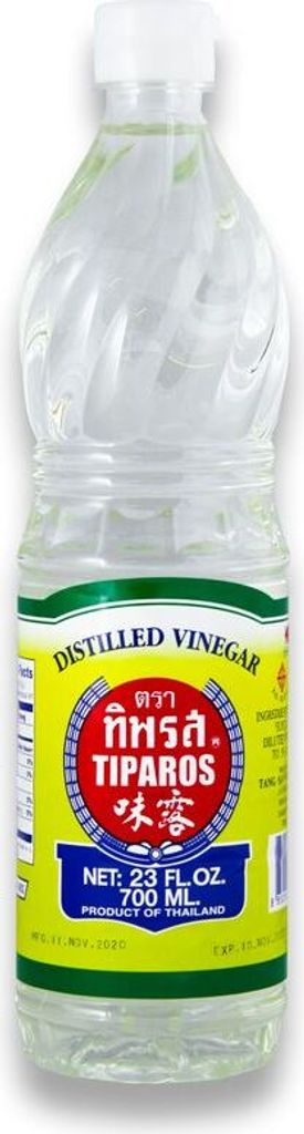 [ 700ml ] TIPAROS Essig hergestellt aus Zuckerrohr | 5% Säure