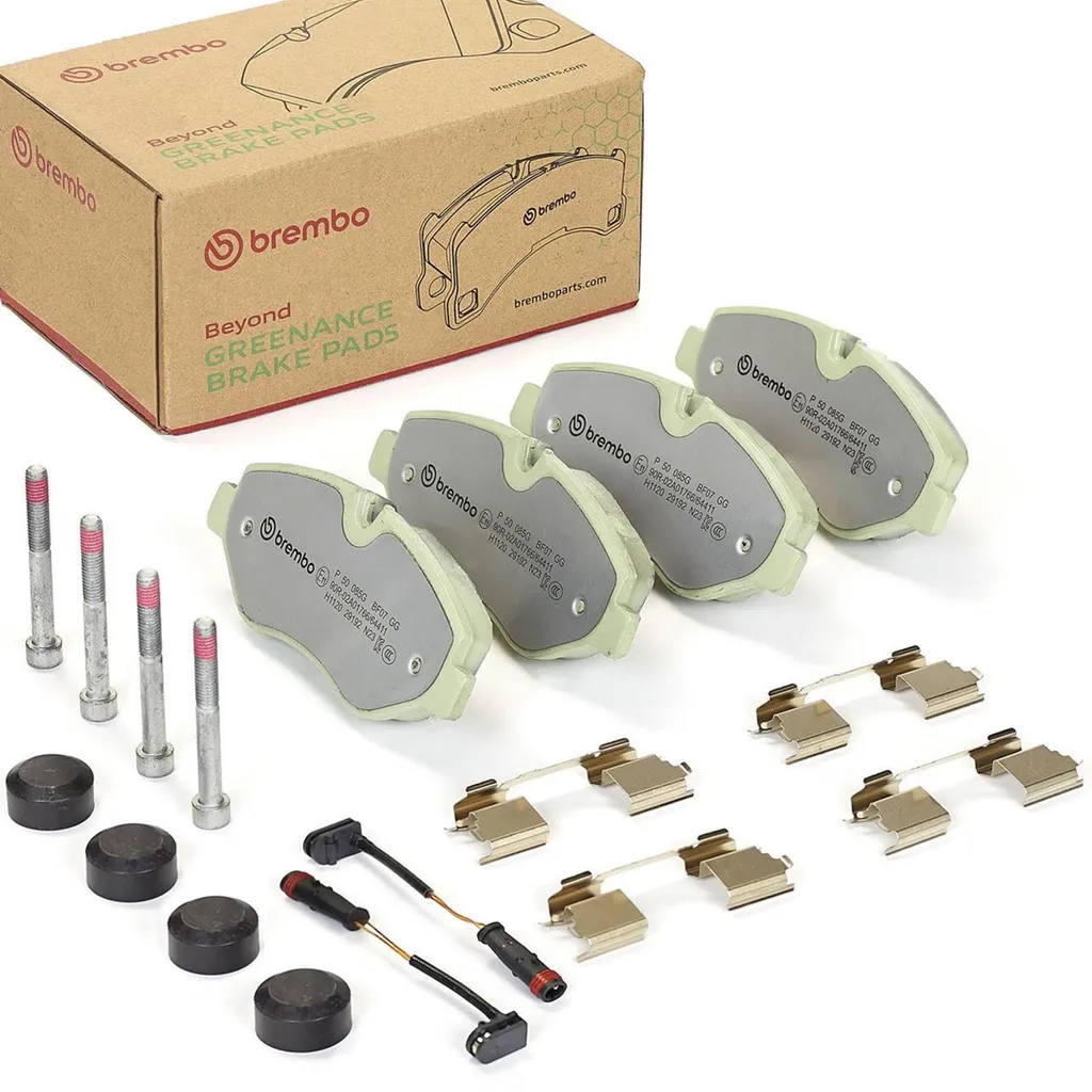 Jeu de plaquettes de frein Brembo P50085G pour utilitaire VW Crafter