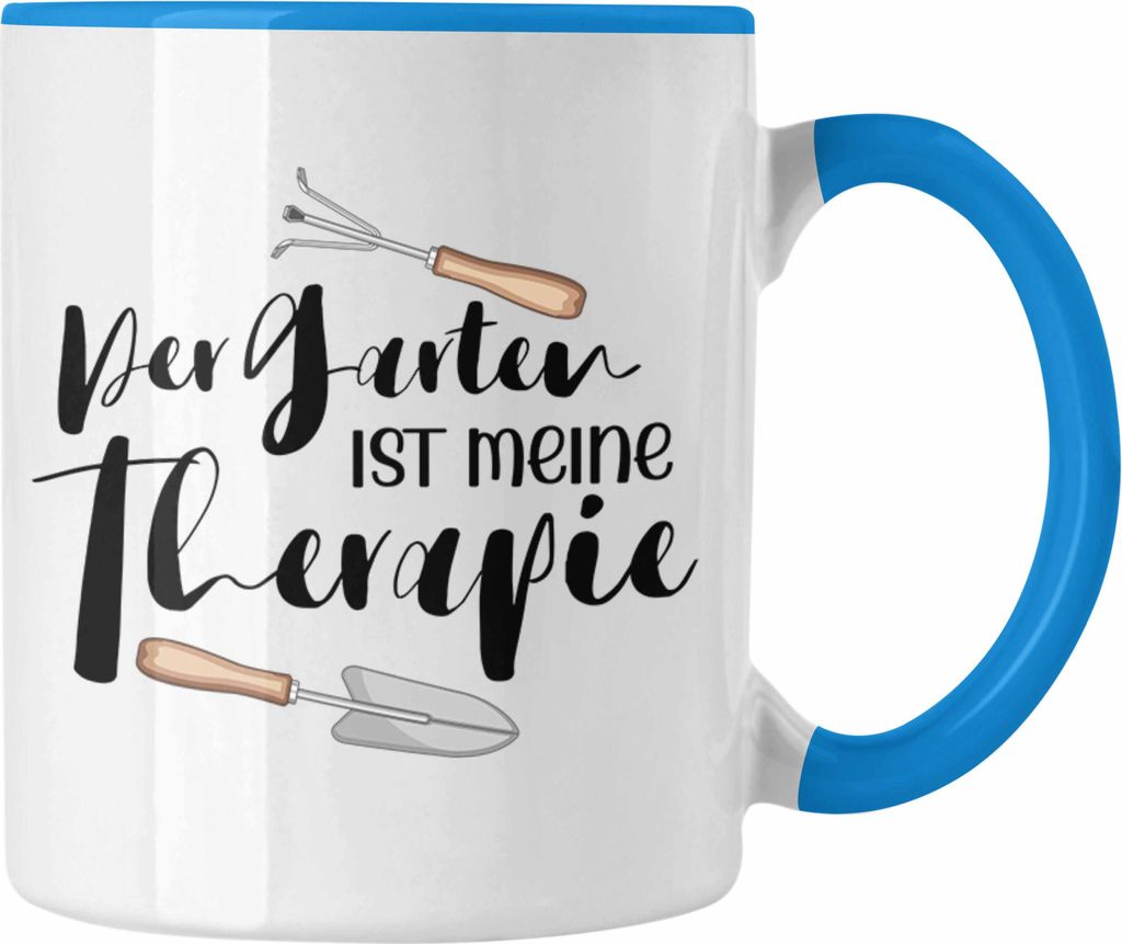 Trendation - Der Garten Ist Mein Therapie Tasse für Gärtner Produktbild 
