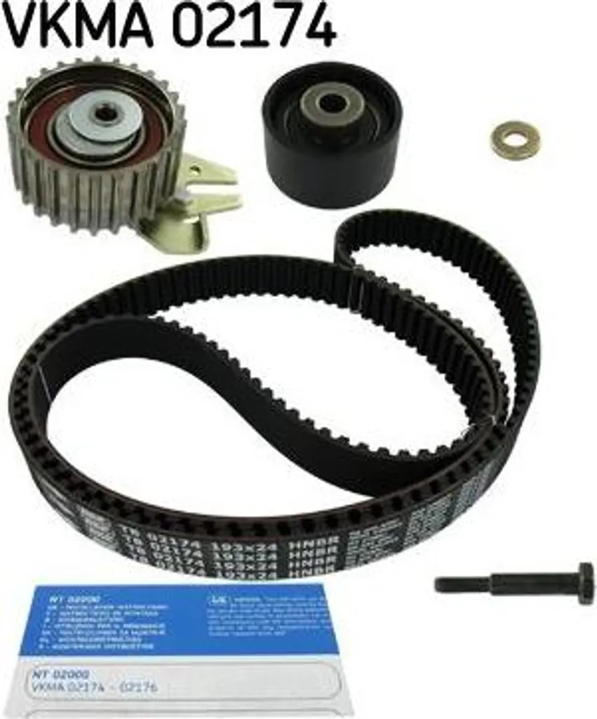 Kit de Distribution Complet SKF VKMA02174 avec Courroie Dentée Fiat OE