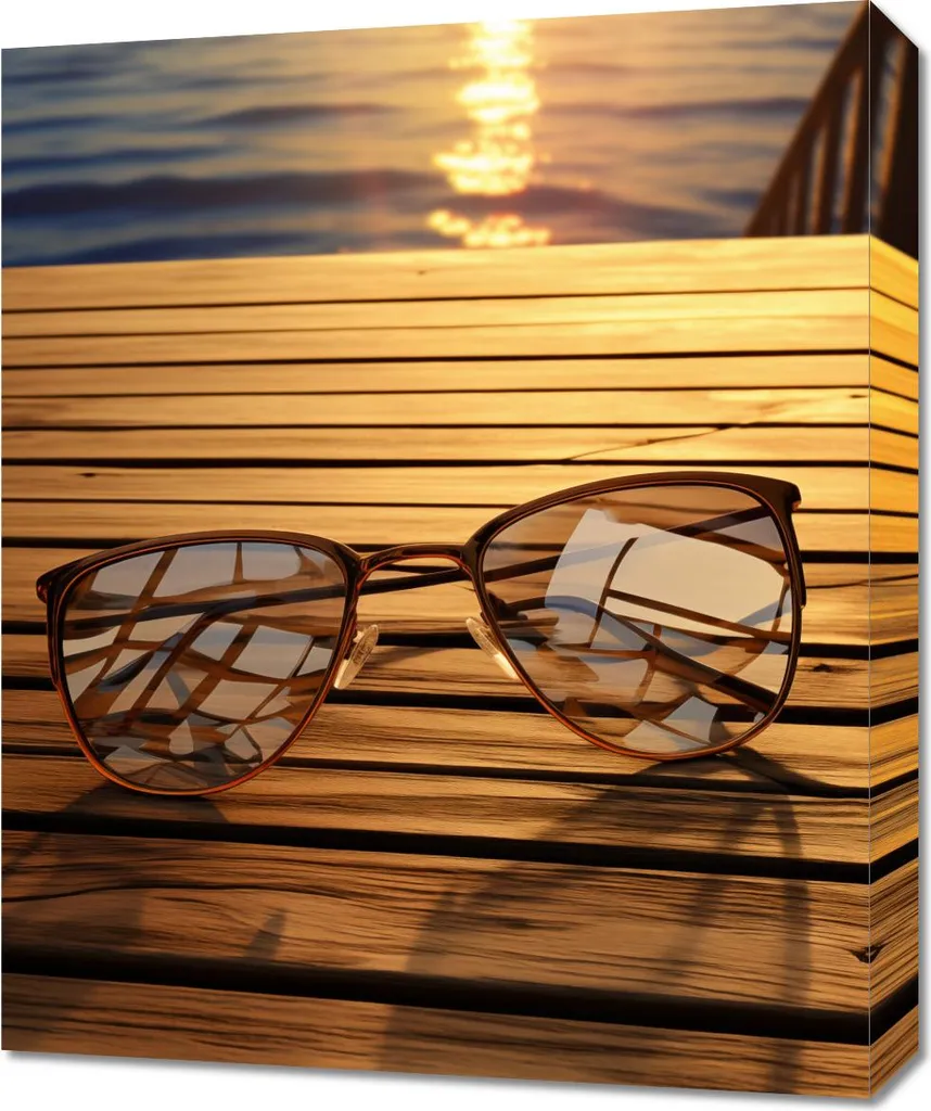 Dipinto Estate Riflessa 50x60 | Atmosfere Italiane in Vendita