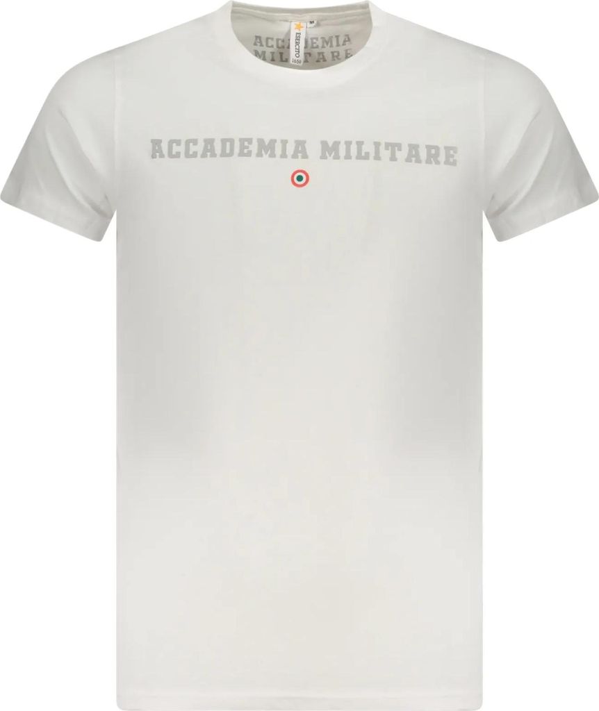 Kurzarm T-Shirt Akademie Rundhals Logo S5S637 5586 BI001 : Größe - XL Größe: XL