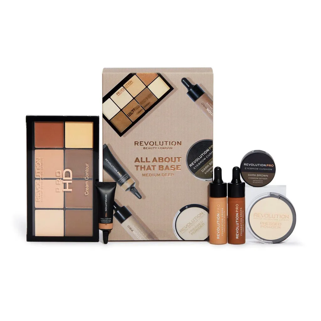 Set de Maquillage Revolution PRO All About That Base Longue Tenue 6 pcs