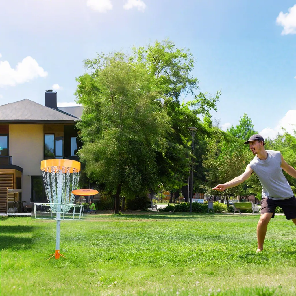 Kit de Démarrage Disc Golf Loisir avec 3 Disques de Vol et Marqueur - 8