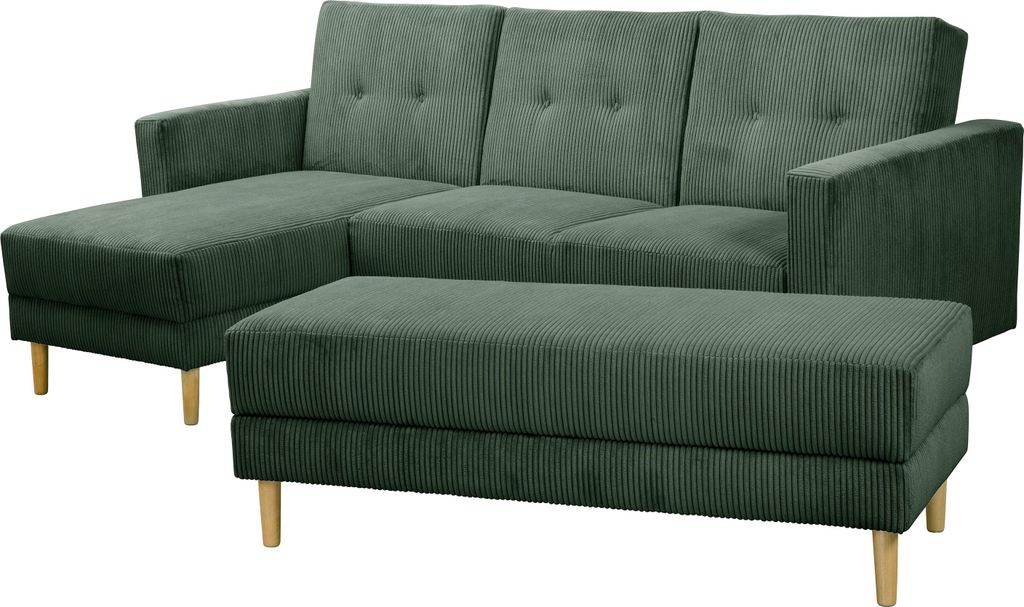 Max Winzer Funktionssofa mit Hocker Just Cool - Cordstoff Produktbild 