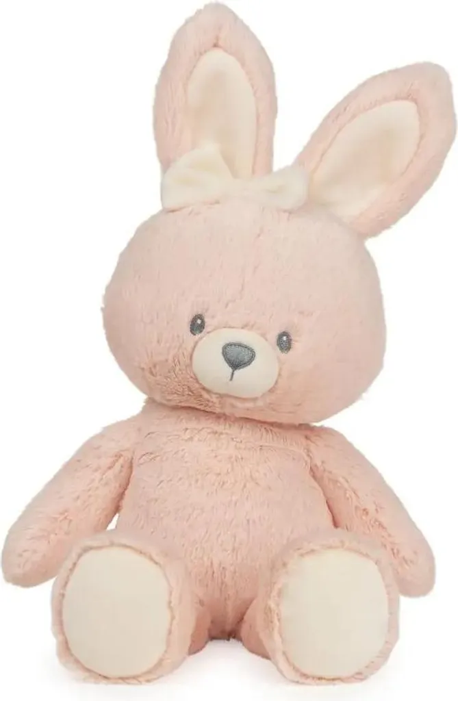 Peluche Lapin Rose sans Risque pour Bébé Doudou Lavable et Sûr