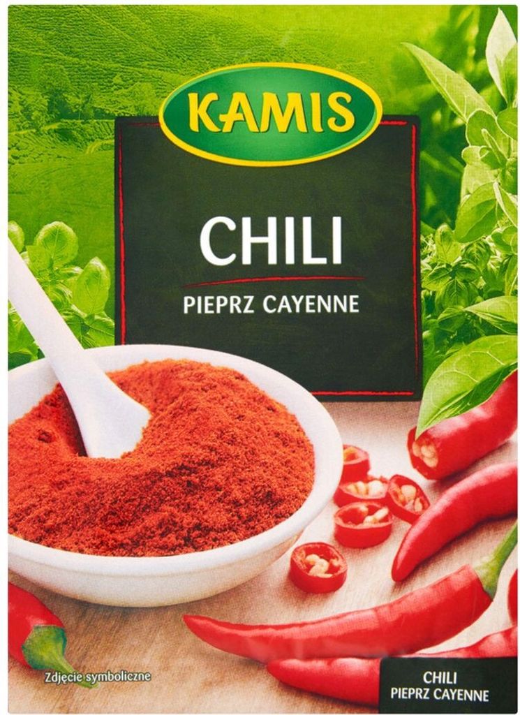 Kamis Chili Pieprz Cayenne 15 G Zdjęcie produktu 