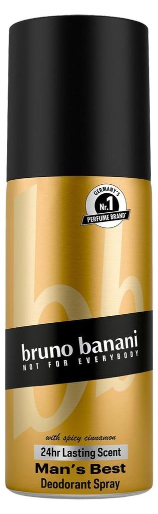 Bruno Banani Man's Best Deo Spray für Herren, 150 ml Produktbild 