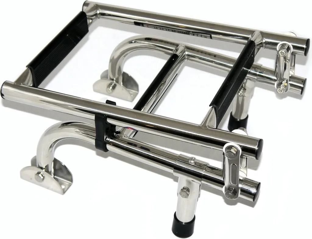 Échelle de bain inox montage arrière pour remplacer votre ancienne échelle