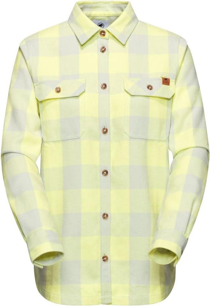 Tamaro Longsleeve Shirt Women, Longsleeve Shirt Damen - Mammut, Farbe:sulai-silver sage, Größe:XL