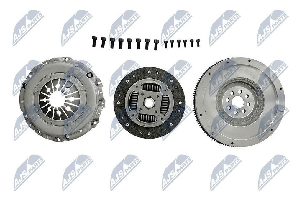 NTY Kupplungssatz Kupplung für OPEL Corsa C Schrägheck (X01) mit Schwungrad NZS-PL-000