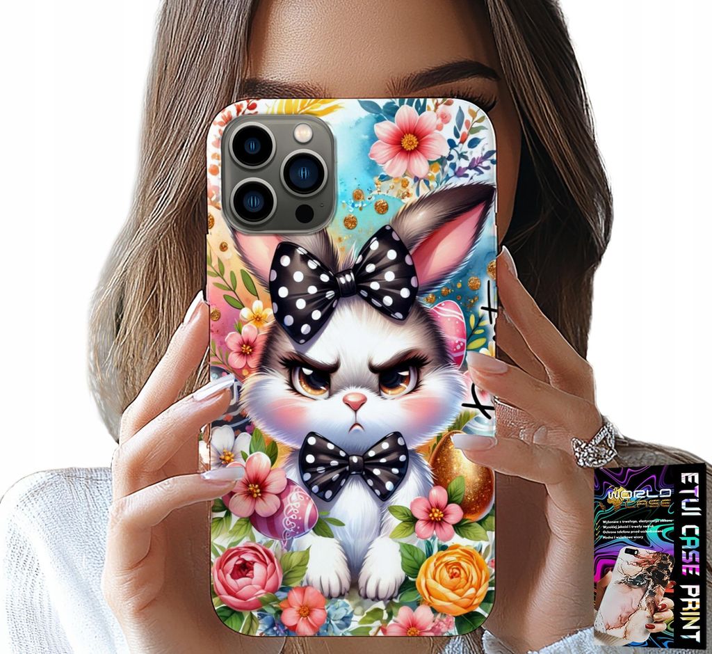 Hülle Für Iphone 11 Pro - Osterhase, Hase, Eier + Glas