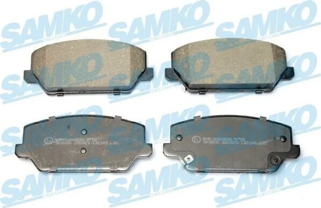 Jeu de plaquettes de frein avant pour HYUNDAI Kona OS modèle SAMKO 5SP2165