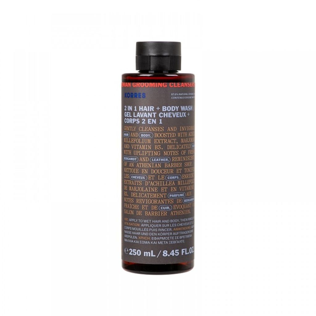 Korres Athenian Grooming 2-in-1 Shampoo und Duschgel 250 ml