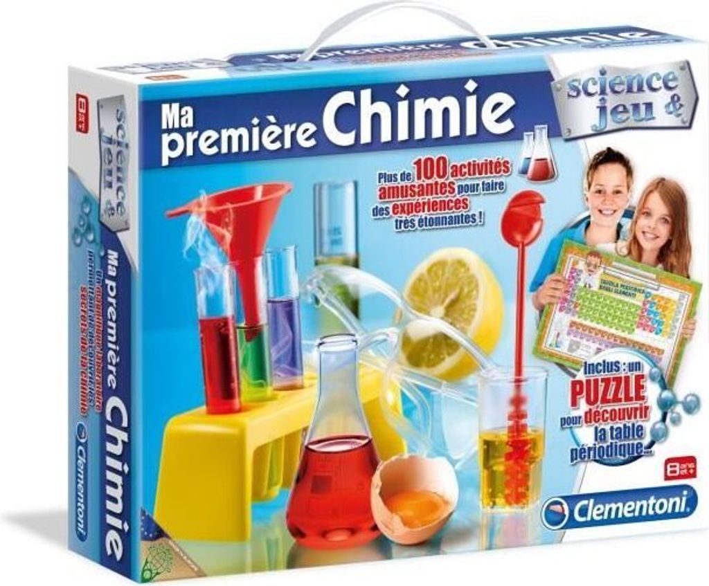 Wissenschaftsspiel Clementoni My first chemistry (FR)