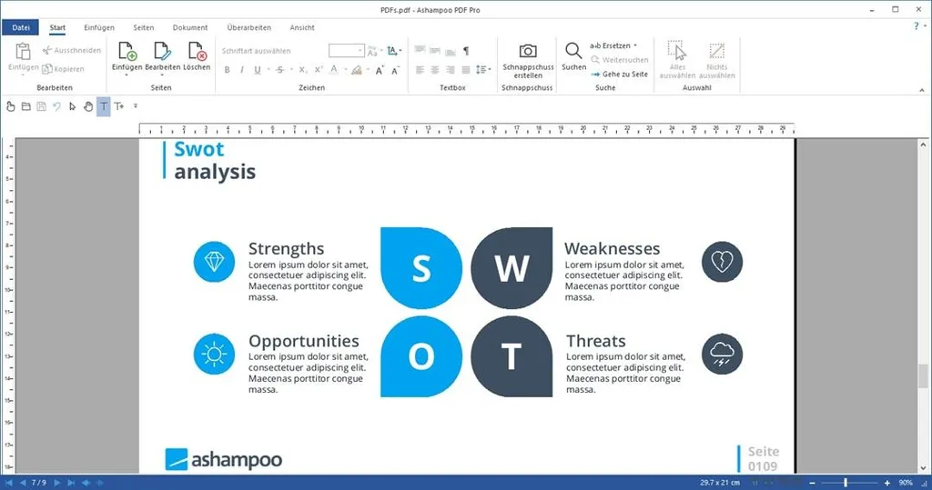 Modifier un PDF avec Ashampoo PDF Pro 5 pour Windows - Licence Illimitée - 4
